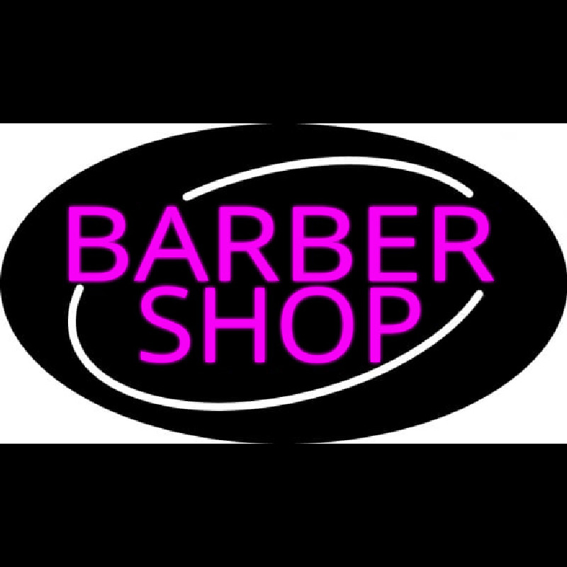 Pink Barber Shop Neonreclame