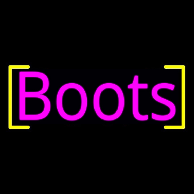 Pink Boots Neonreclame