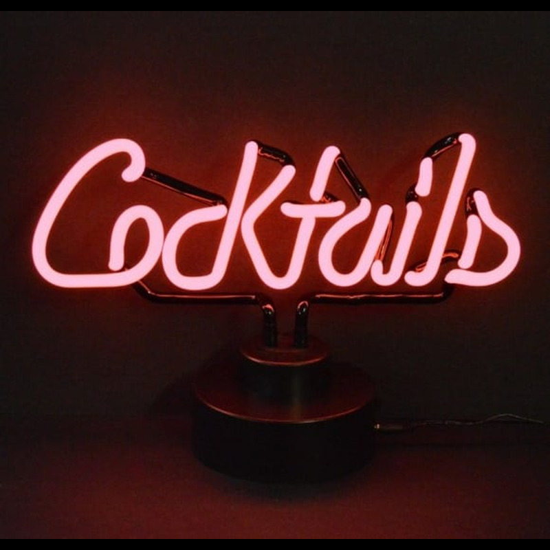 Pink Cocktails Desktop Neonreclame