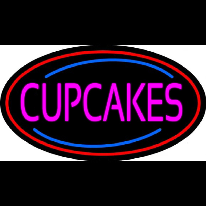 Pink Cupcakes Neonreclame