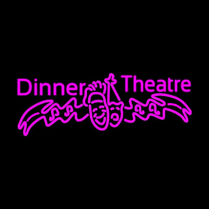 Pink Dinner Theatre Neonreclame