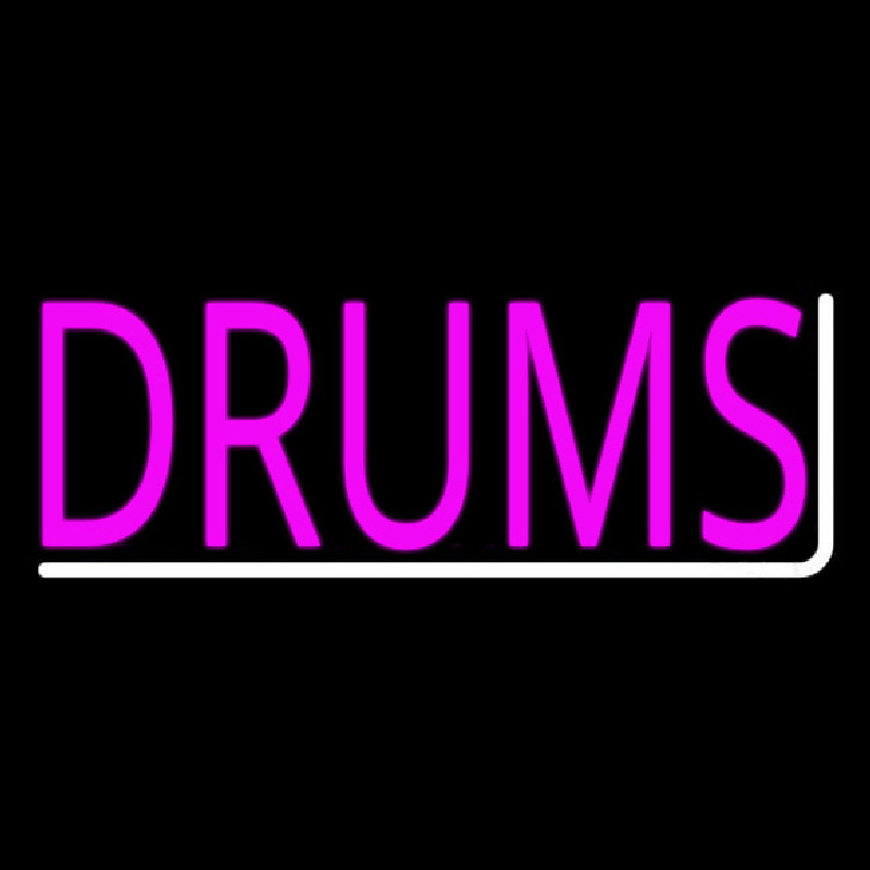 Pink Drums 2 Neonreclame