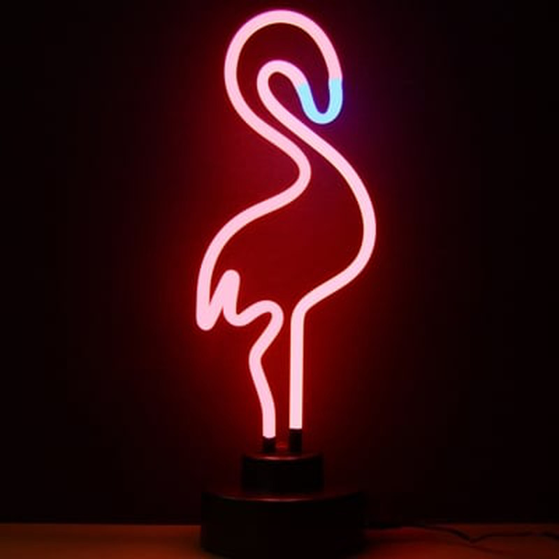 Pink Flamingo Desktop Neonreclame