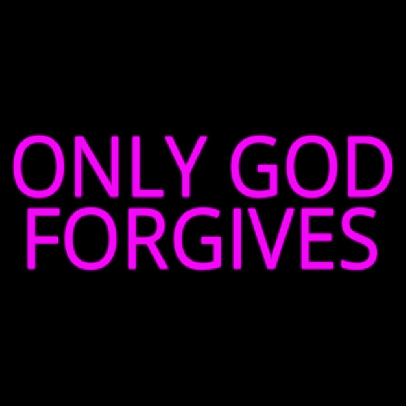 Pink Only God Forgives Neonreclame