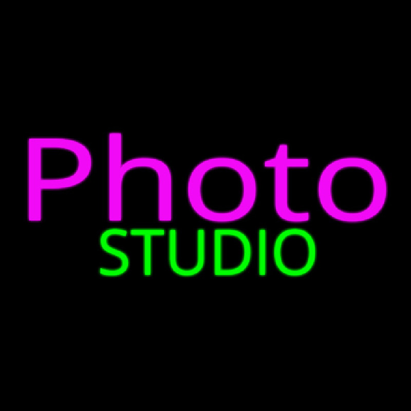 Pink Photo Studio Neonreclame
