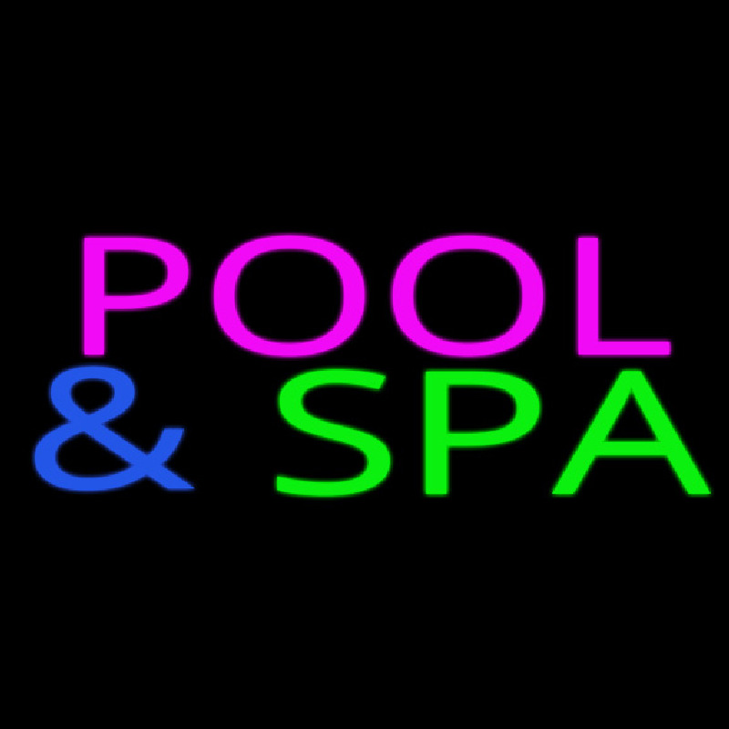 Pink Pool And Spa Neonreclame