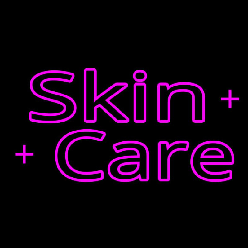 Pink Skin Care Neonreclame