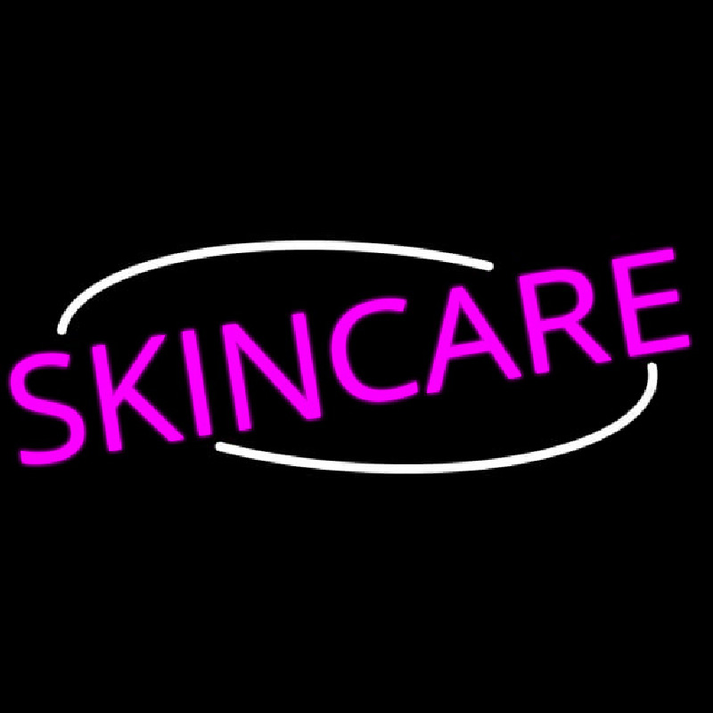 Pink Skin Care Neonreclame