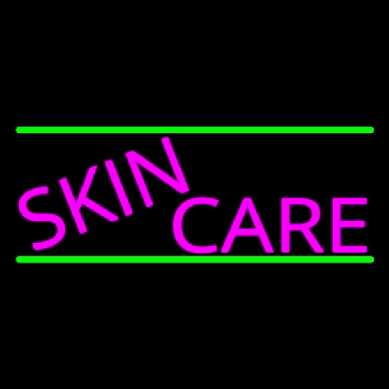 Pink Skin Care Neonreclame