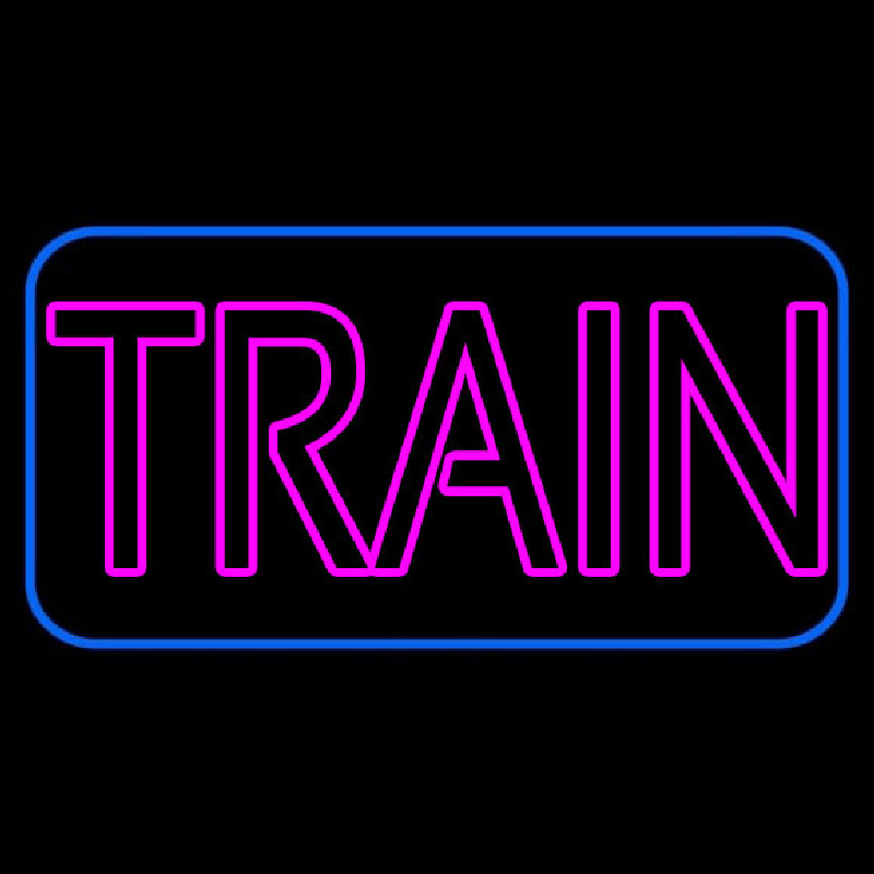 Pink Train Neonreclame