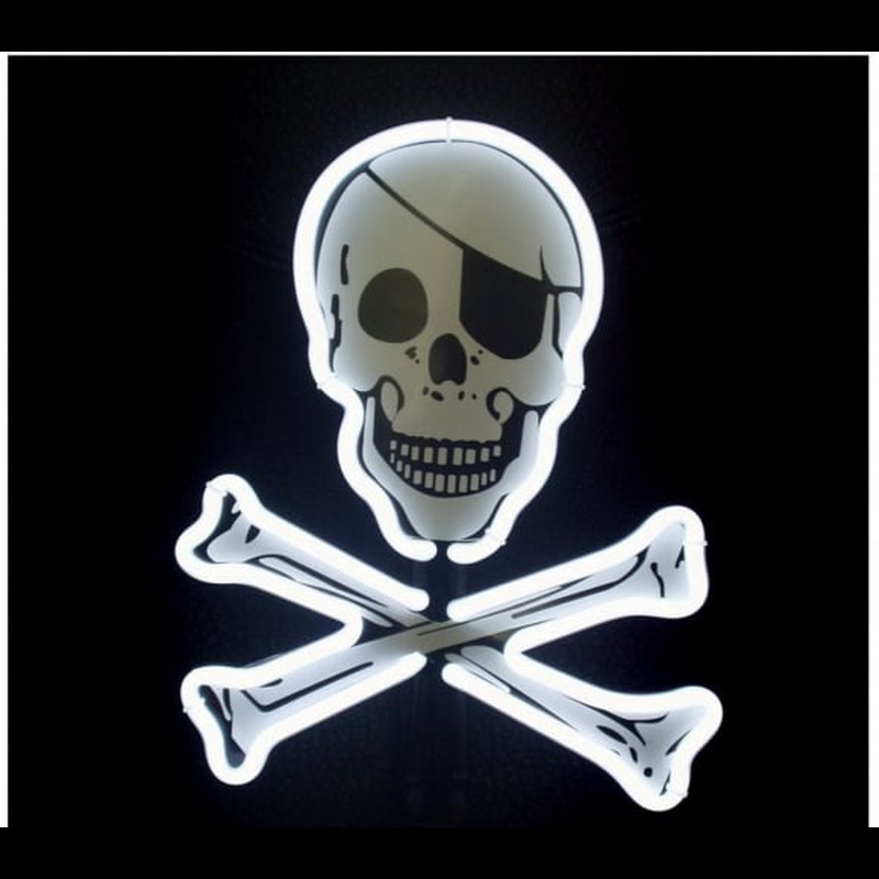 Pirate Flag Desktop Neonreclame
