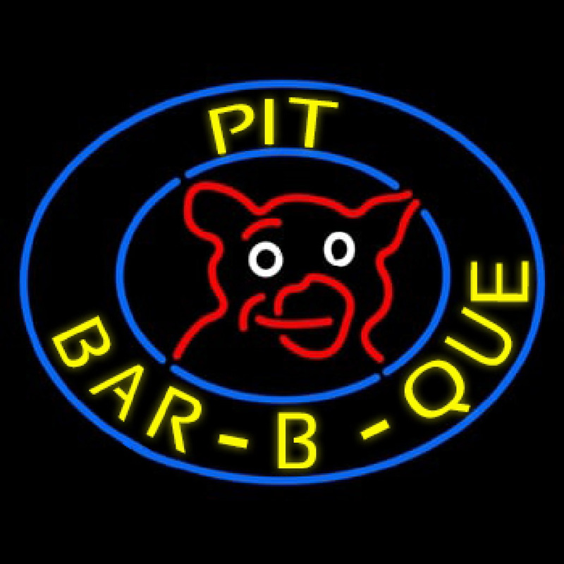 Pit BBQ Neonreclame