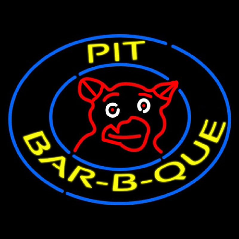 Pit Bbq Neonreclame