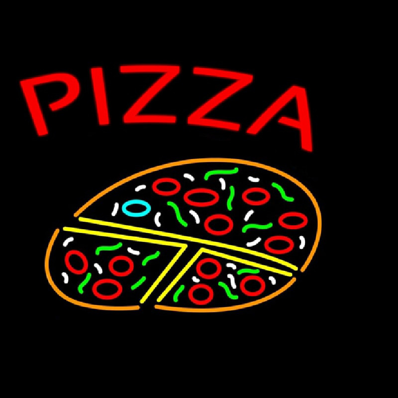 Pizza With Logo Neonreclame
