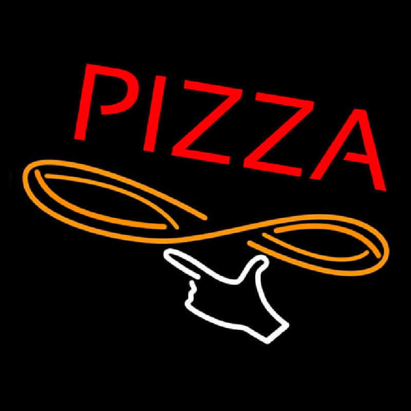 Pizza With Logo Neonreclame