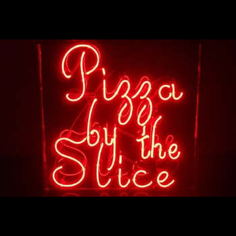 Pizza by the Slice Neonreclame