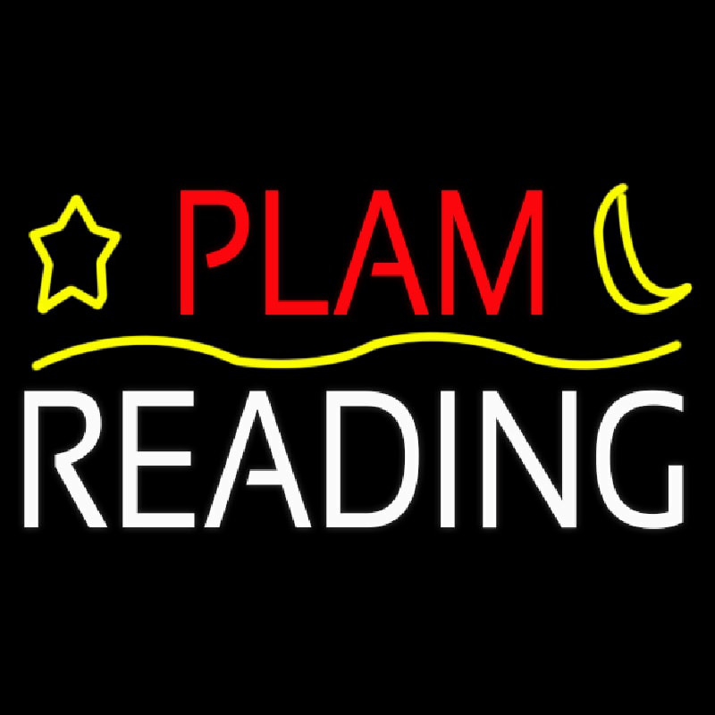 Plam Reading Neonreclame