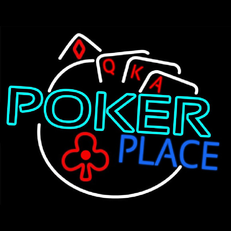 Poker Place Neonreclame