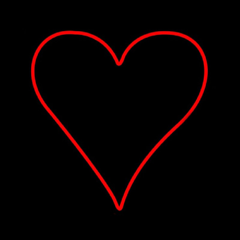Poker Symbol Neonreclame