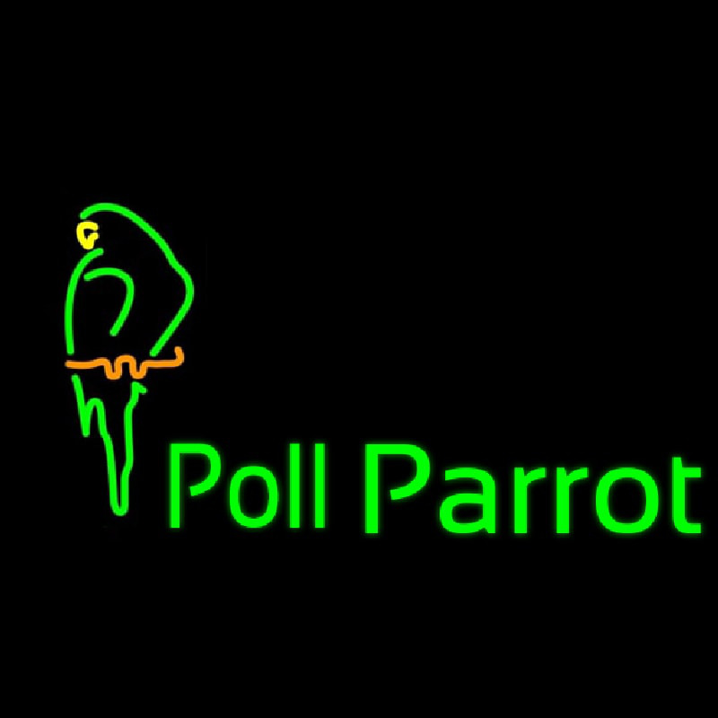 Poll Parrot Logo Neonreclame