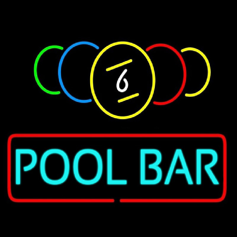 Pool Bar Neonreclame
