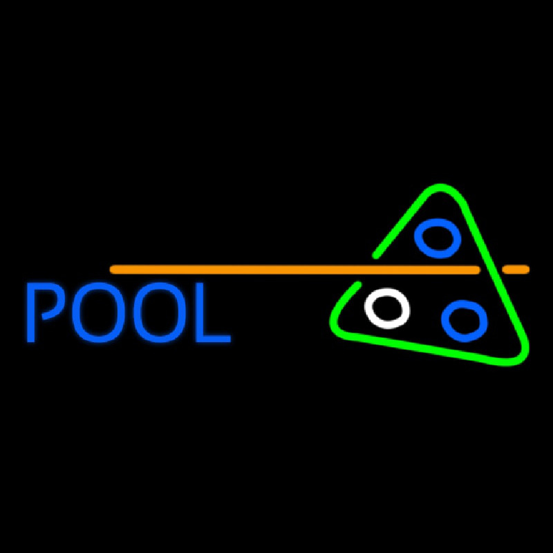 Pool Neonreclame