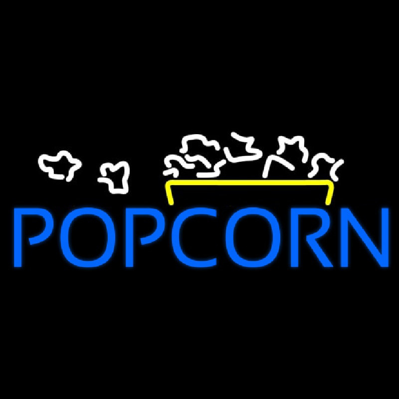 Popcorn Logo Neonreclame