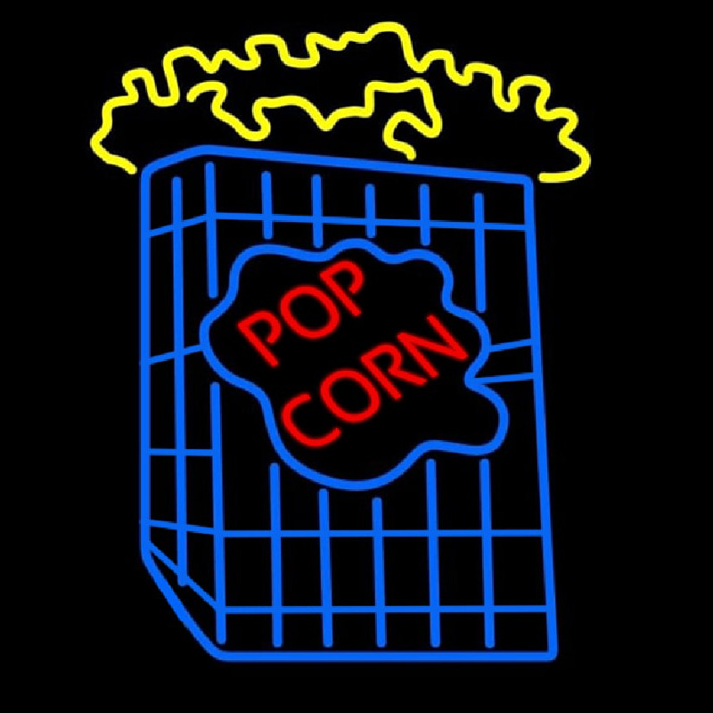 Popcorn With Logo Neonreclame
