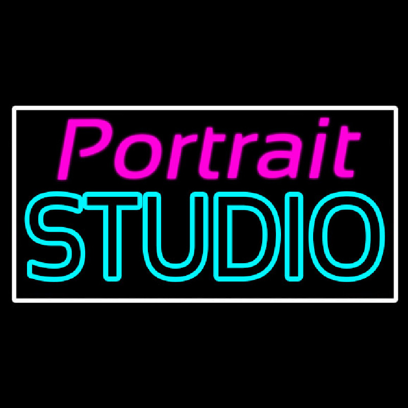 Portrait Studio Neonreclame