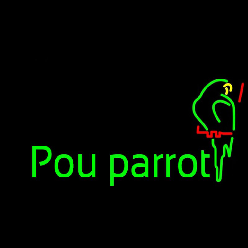 Pou Parrot Neonreclame