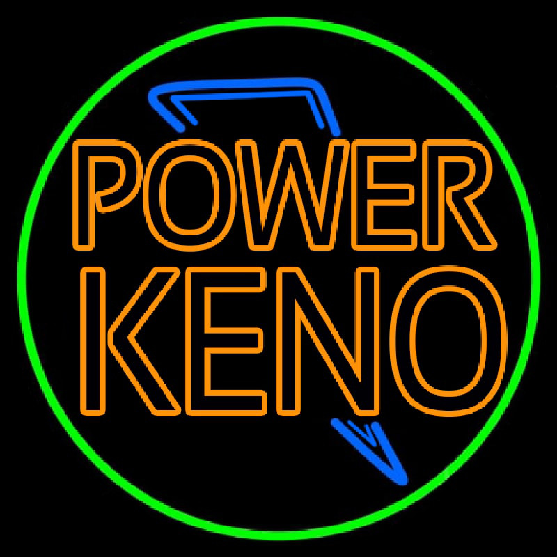Power Keno 1 Neonreclame