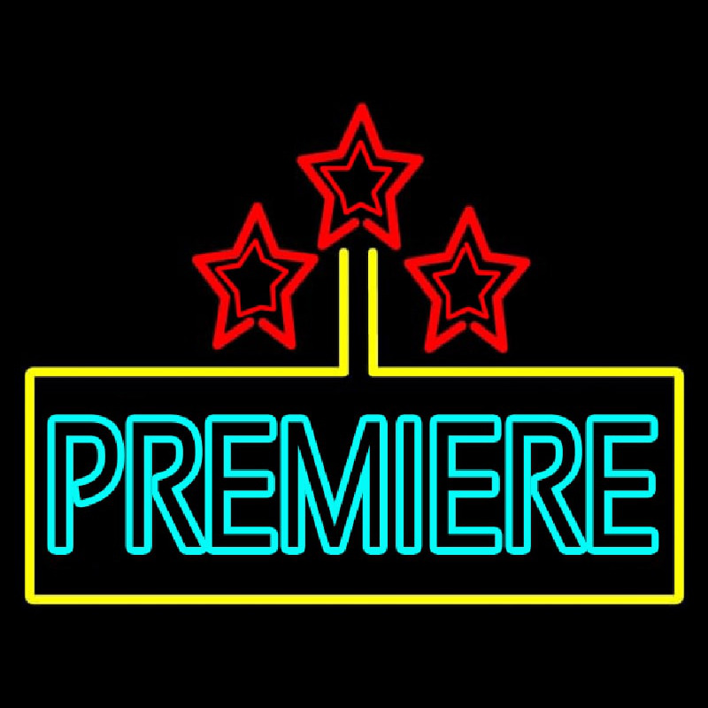 Premiere Dark Neonreclame