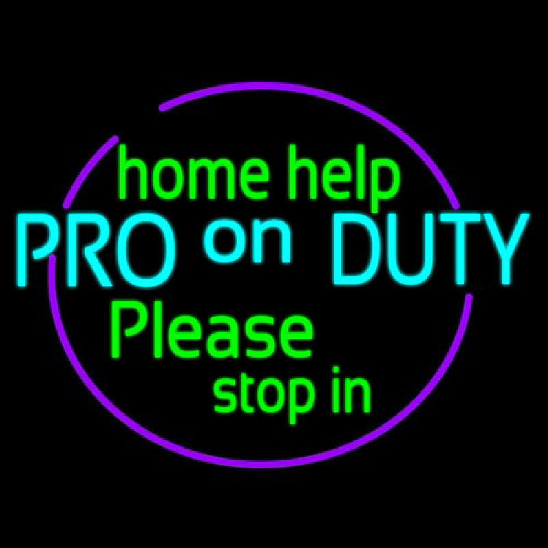 Pro On Duty Neonreclame