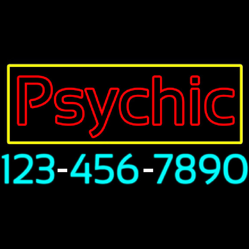 Psychic With Phone Number Neonreclame