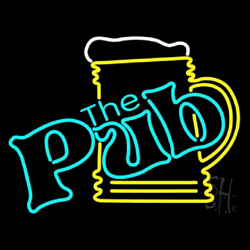 Pub With Beer Mug Neonreclame