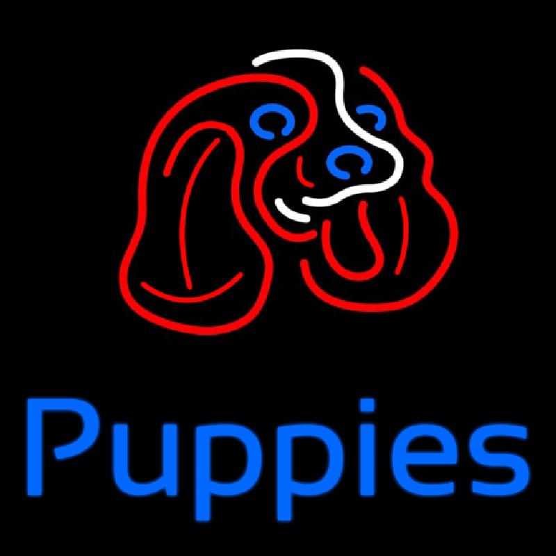 Puppies Neonreclame
