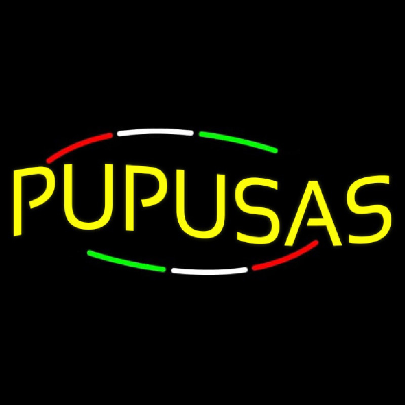 Pupusas Neonreclame