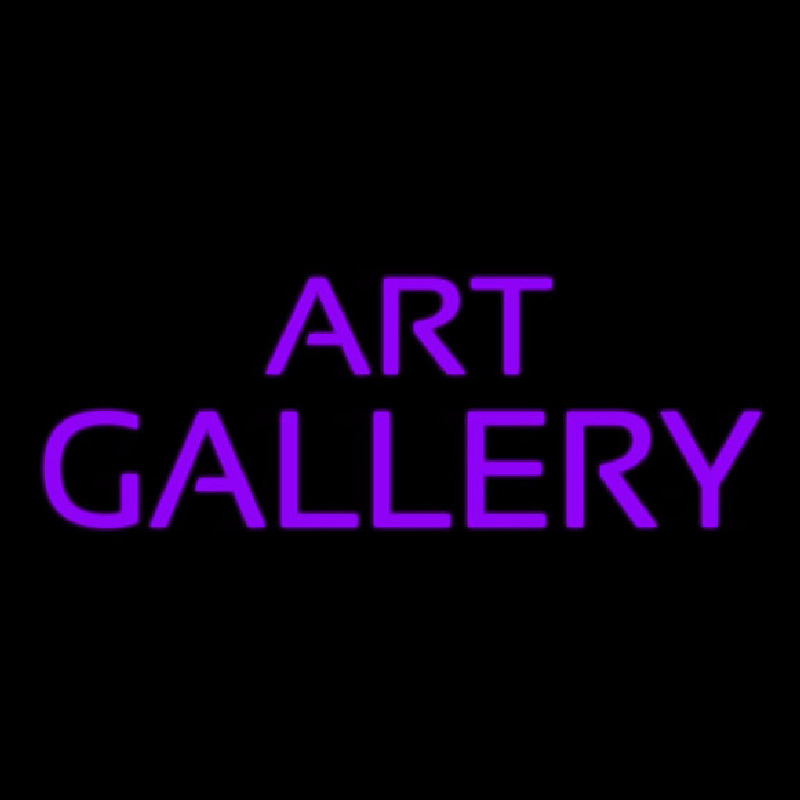 Purple Art Gallery Neonreclame