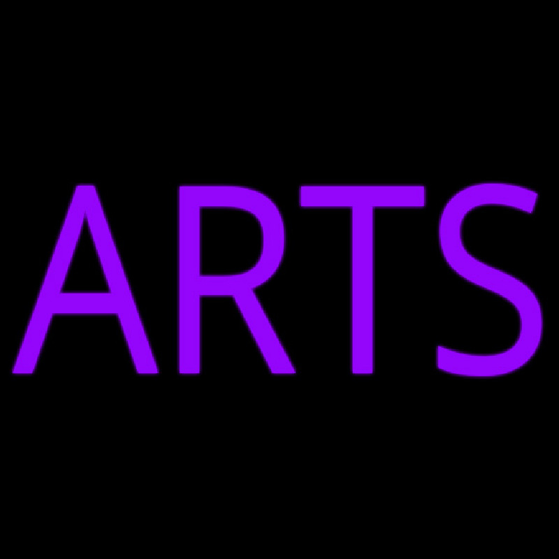 Purple Arts Neonreclame