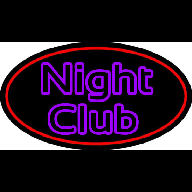 Purple Block Night Club Neonreclame