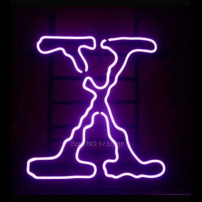 Purple X Retro Neonreclame