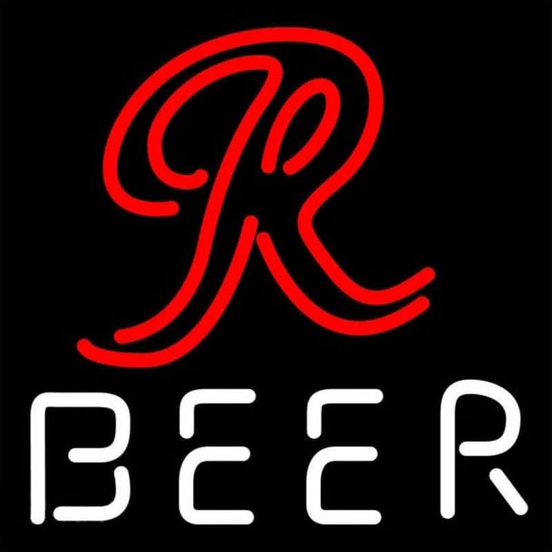 Rainier R Logo Beer Sign Neonreclame