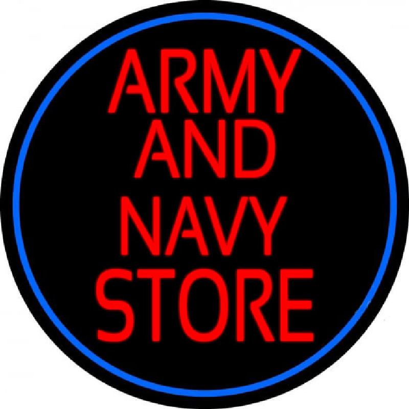 Red Army And Navy Store Neonreclame
