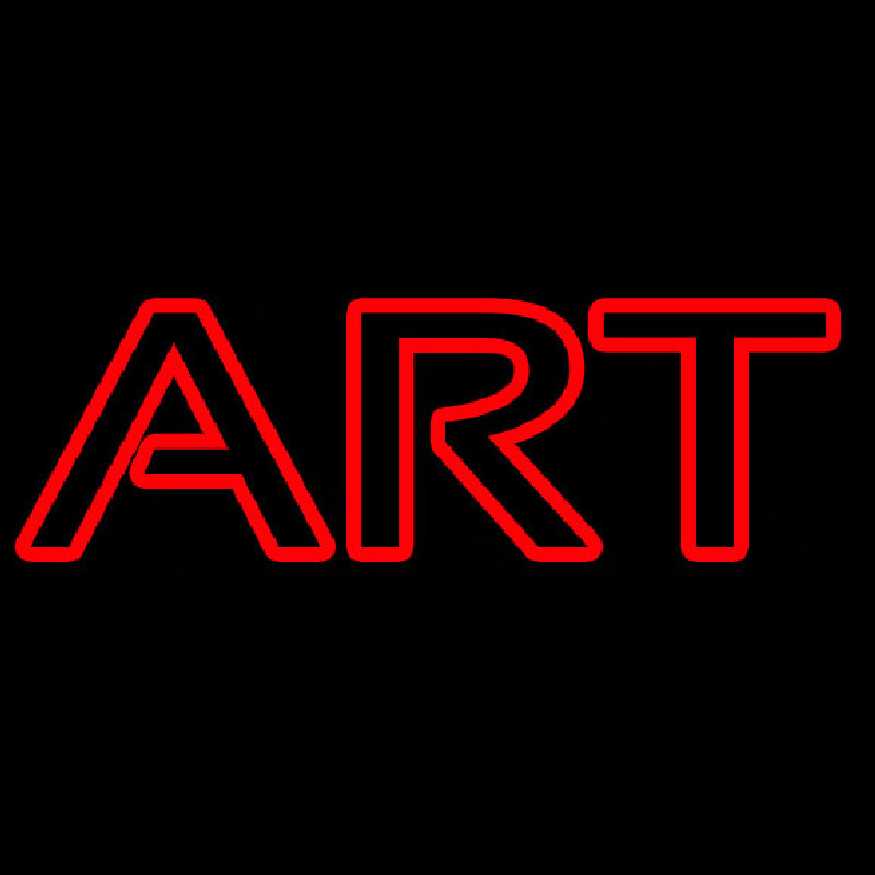 Red Art 6 Neonreclame