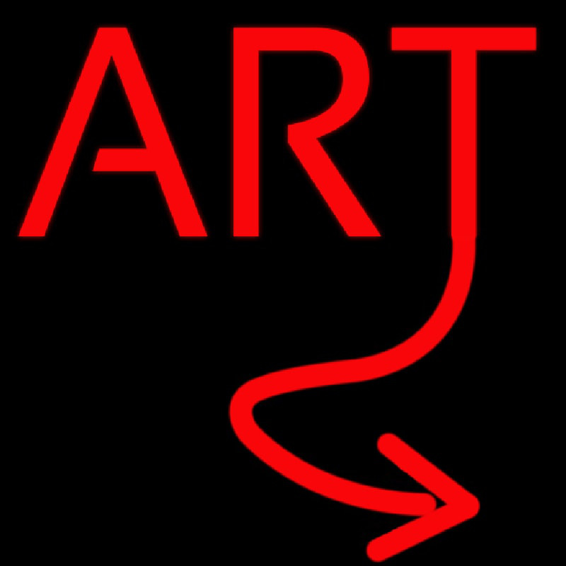 Red Art Neonreclame