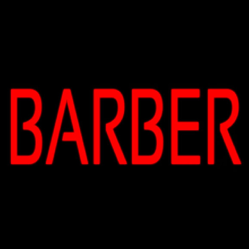 Red Barber Neonreclame