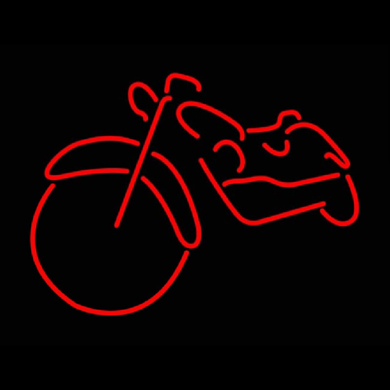 Red Bike Logo Neonreclame