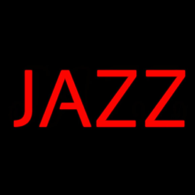 Red Block Jazz Neonreclame