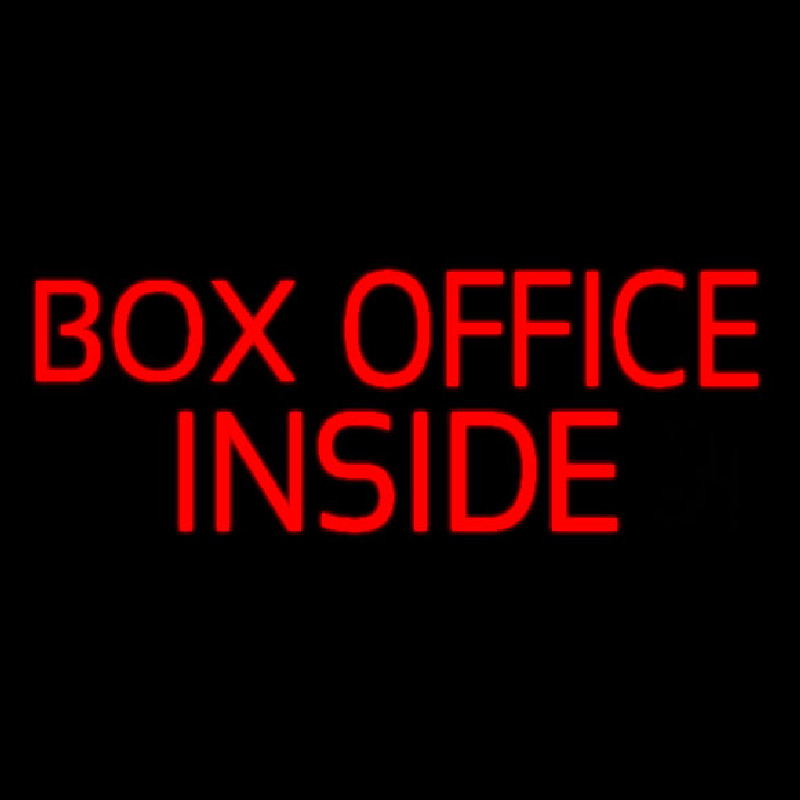 Red Bo  Office Inside Neonreclame