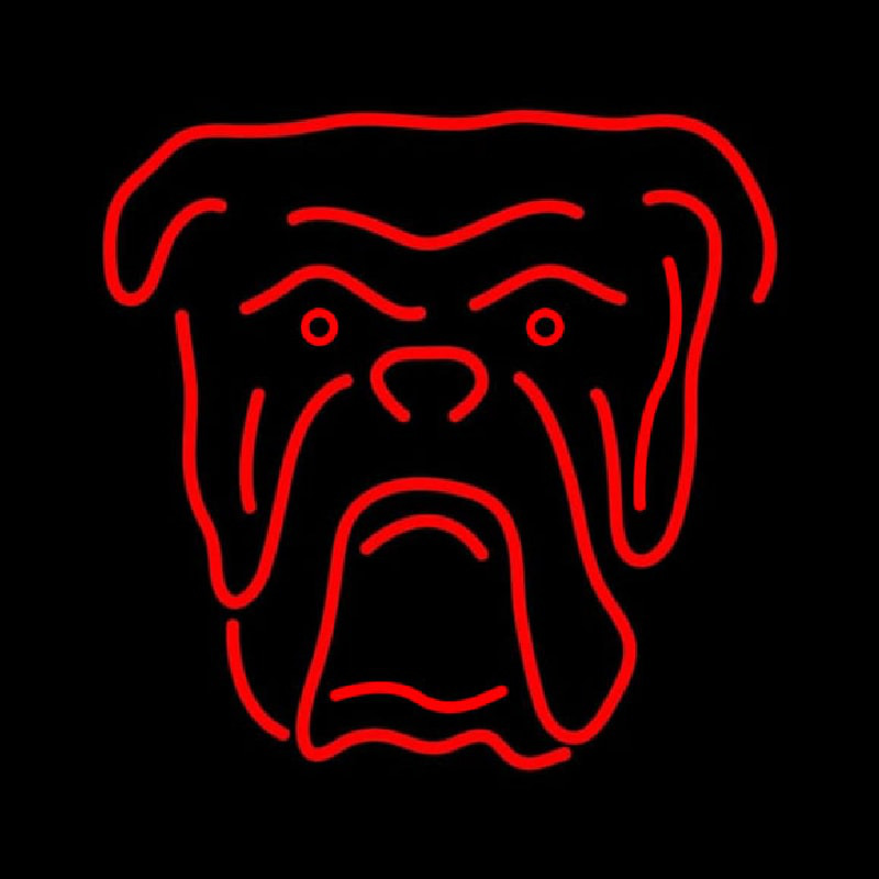 Red Bull Dog Logo Neonreclame
